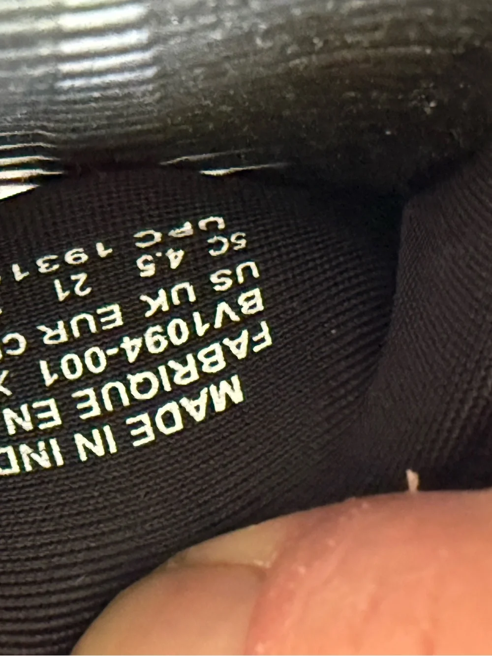 Nike baby slides
